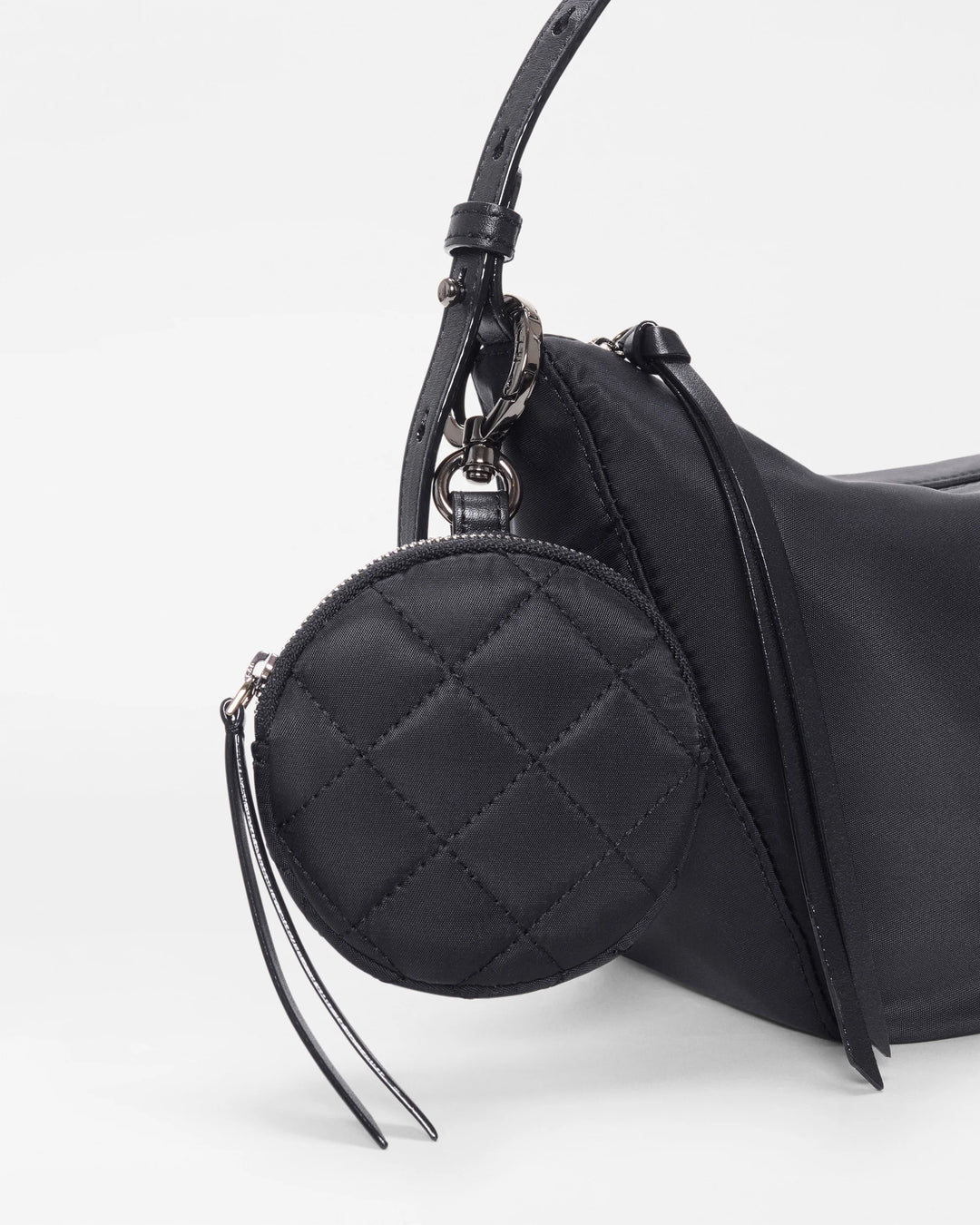 Small Waverly Hobo - Black