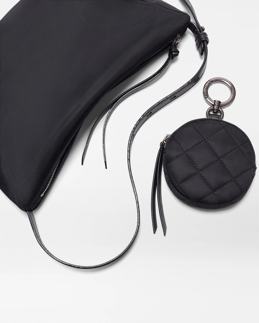 Small Waverly Hobo - Black
