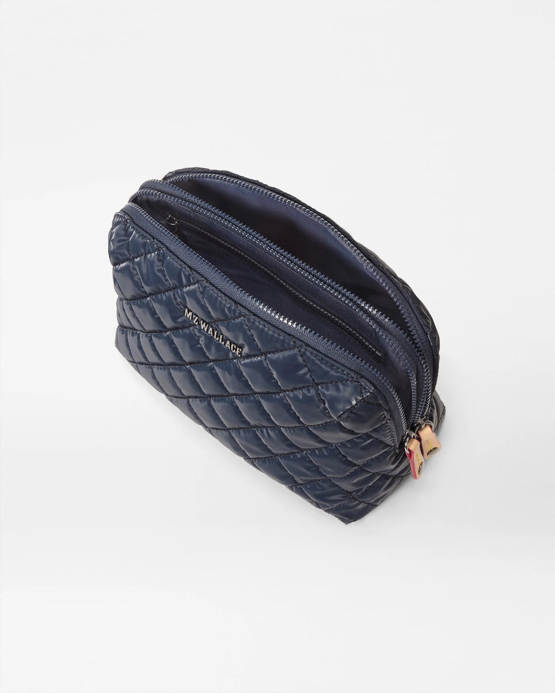 Medium Double Zip Cosmetic - Ink Liquid