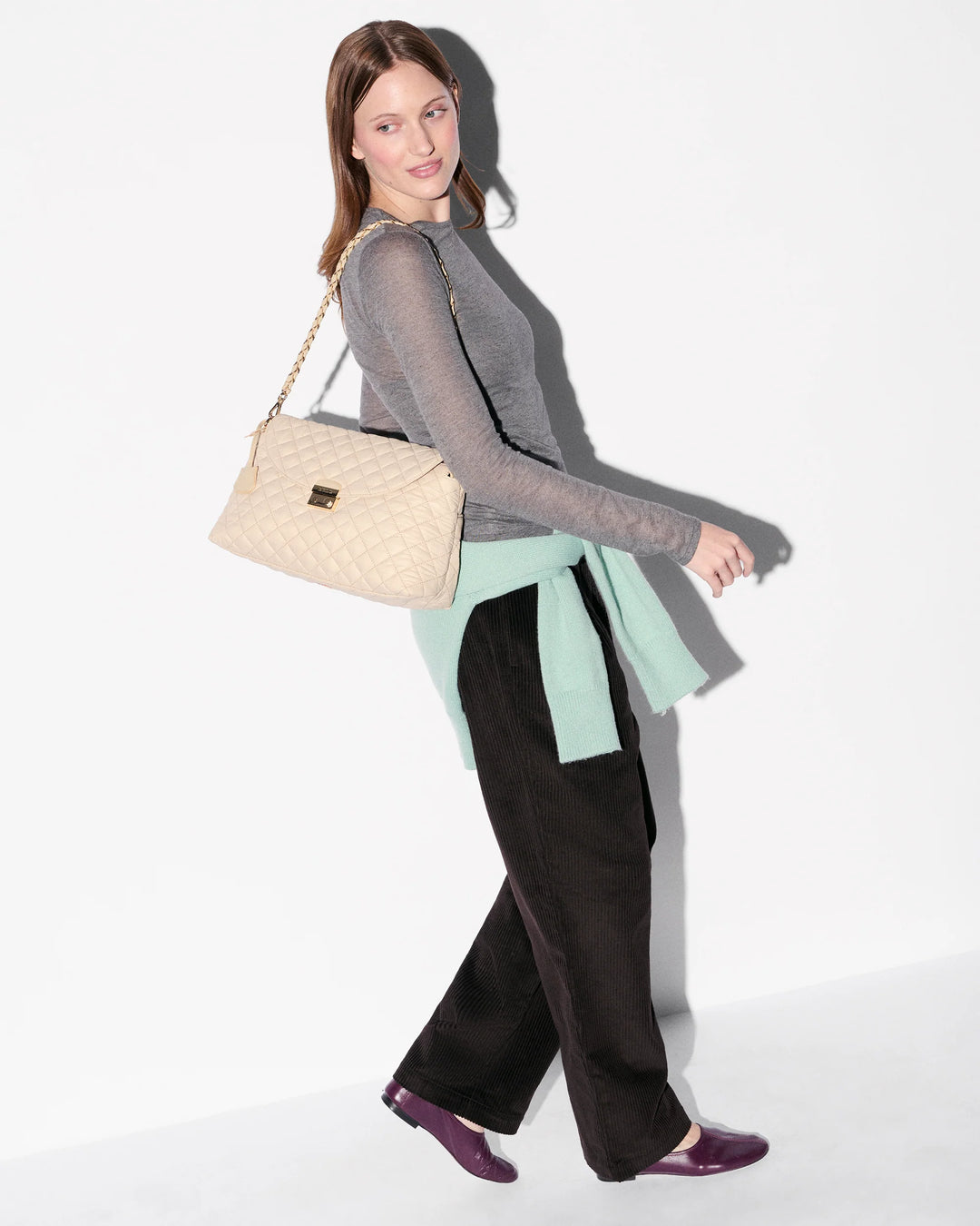 Crosby Lock Shoulder - Buff