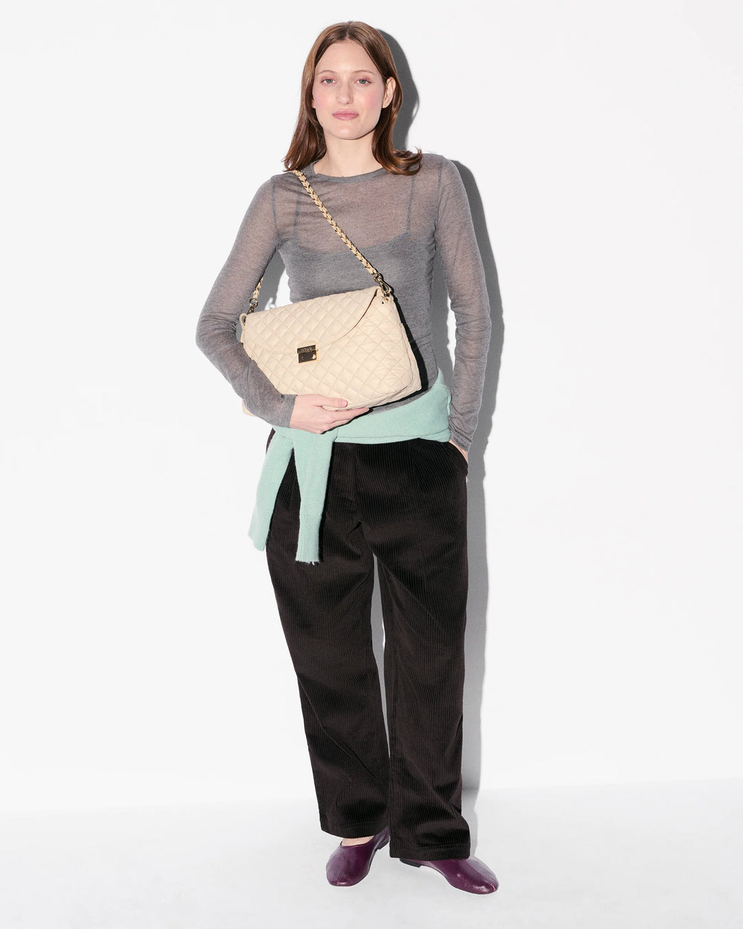 Crosby Lock Shoulder - Buff