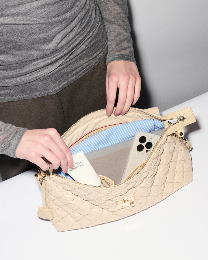 Crosby Lock Shoulder - Buff