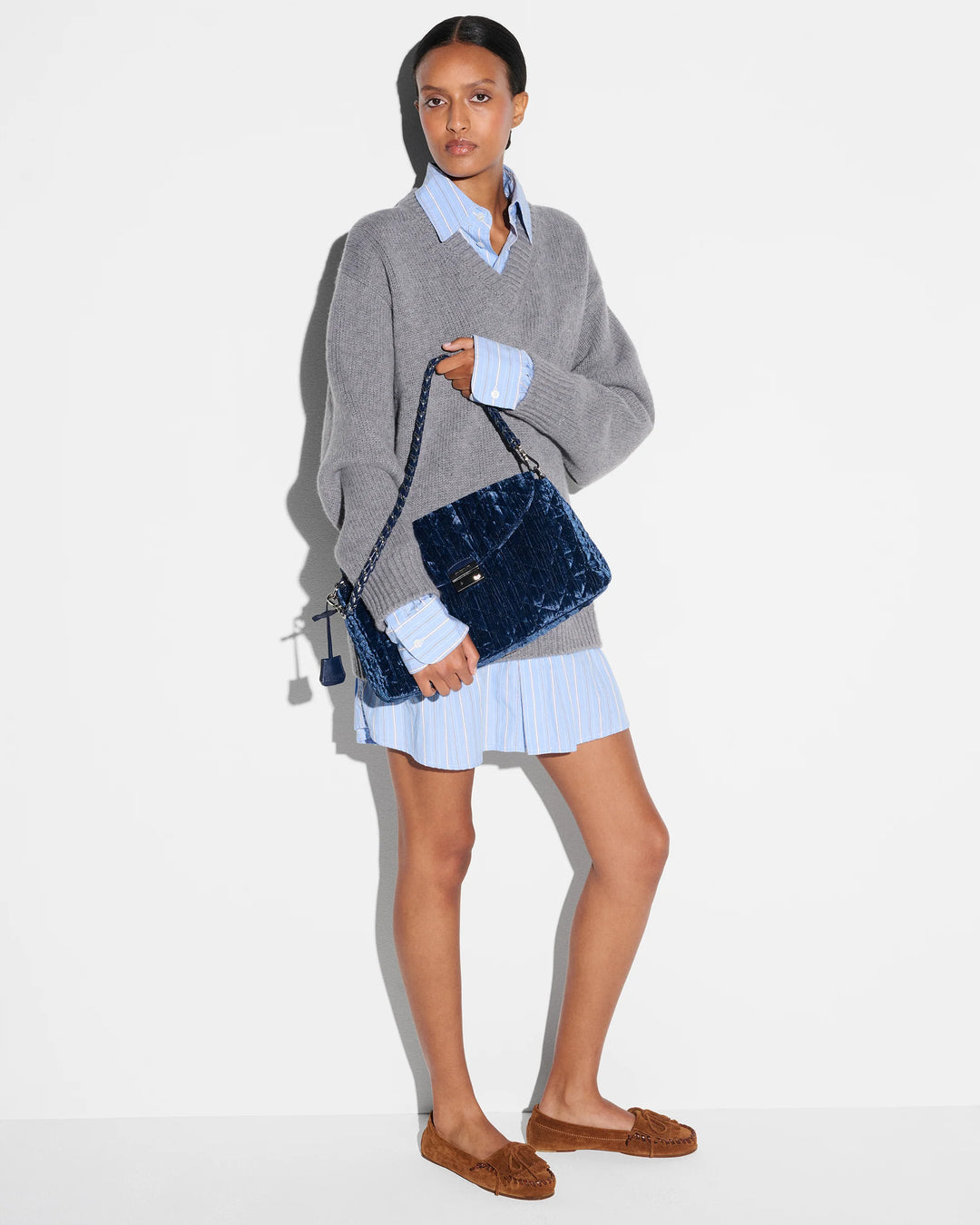 Crosby Lock Shoulder - Midnight Velvet