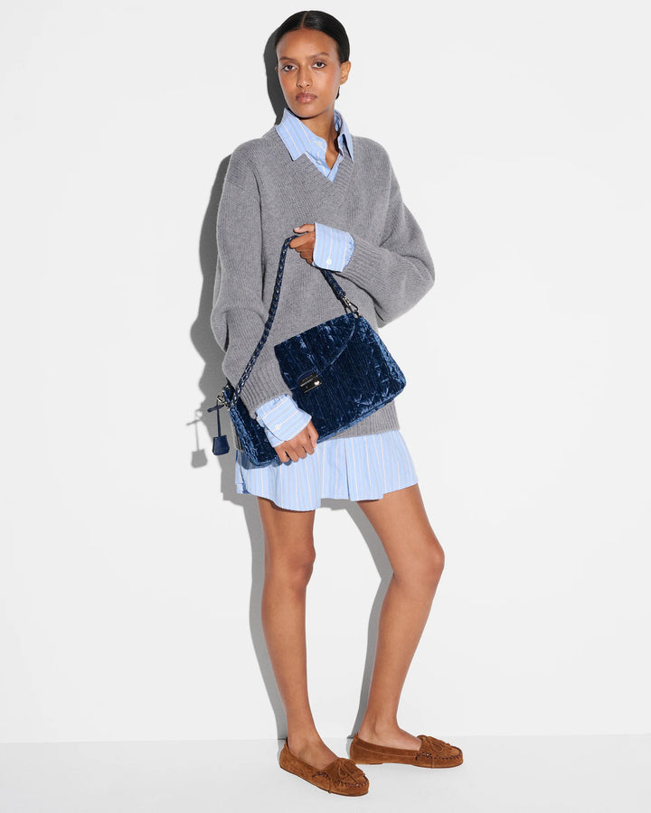 Crosby Lock Shoulder - Midnight Velvet