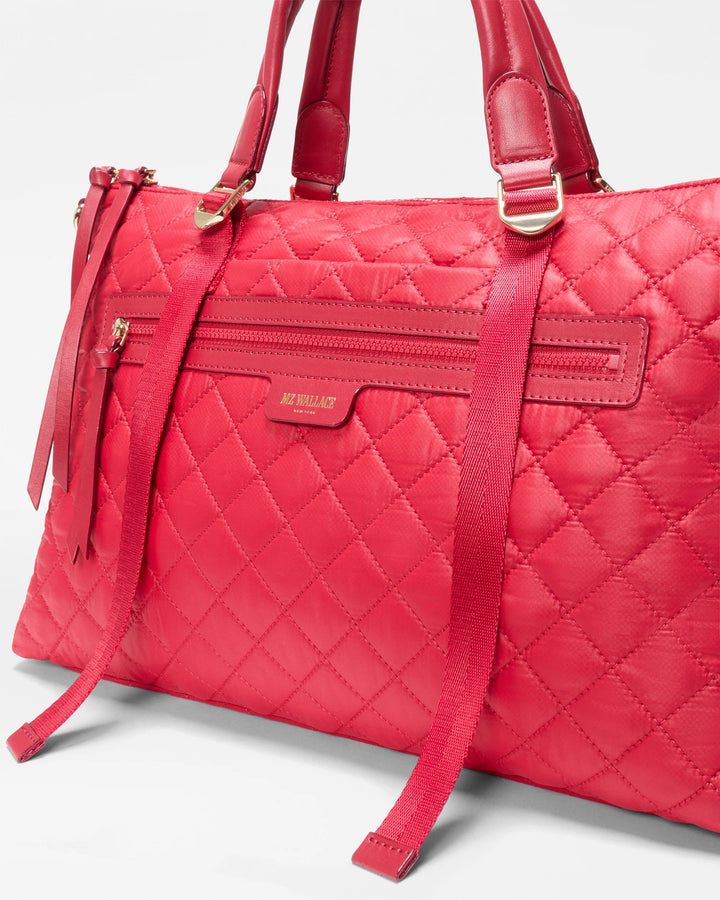 Medium Park Satchel - Apple