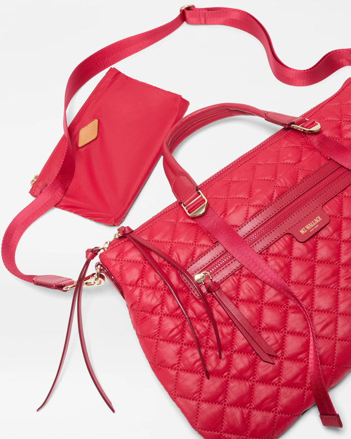 Medium Park Satchel - Apple