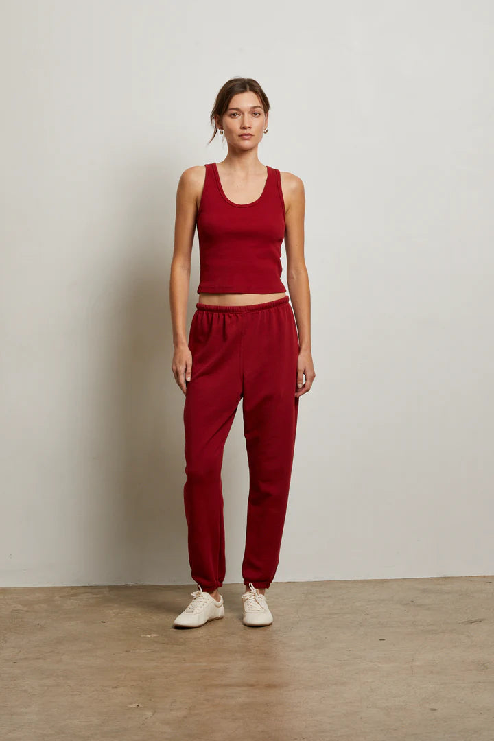 Johnny French Terry Easy Sweatpant - Maple