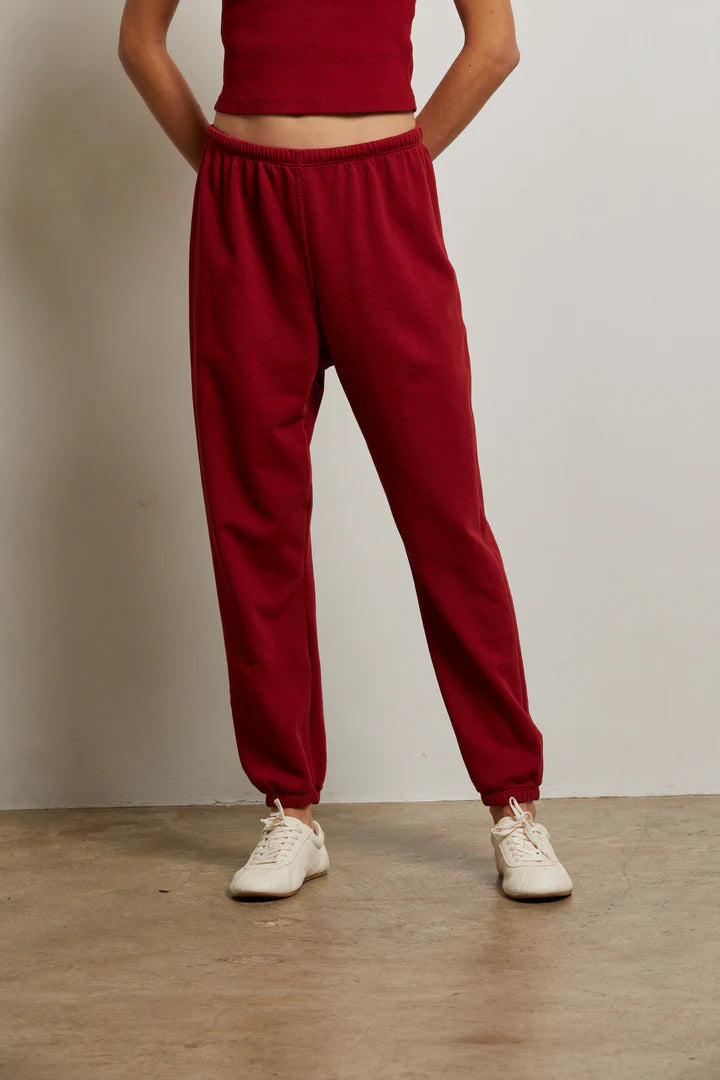 Johnny French Terry Easy Sweatpant - Maple