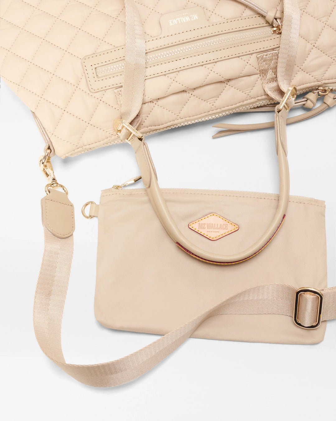 Small Park Satchel - Buff