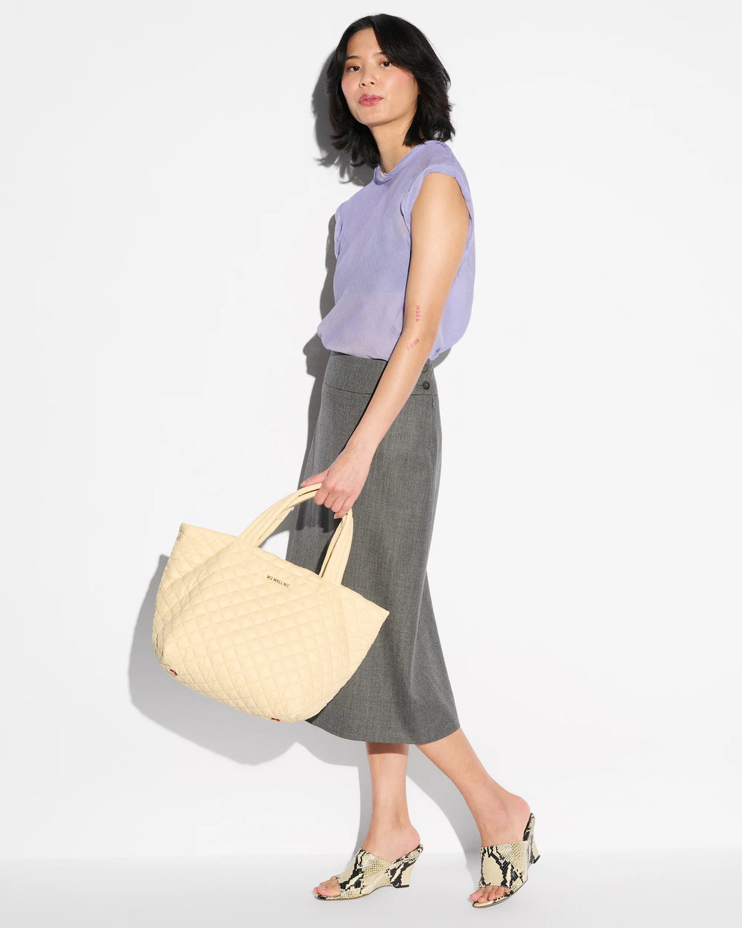 Small Metro Tote Deluxe - Chamomile