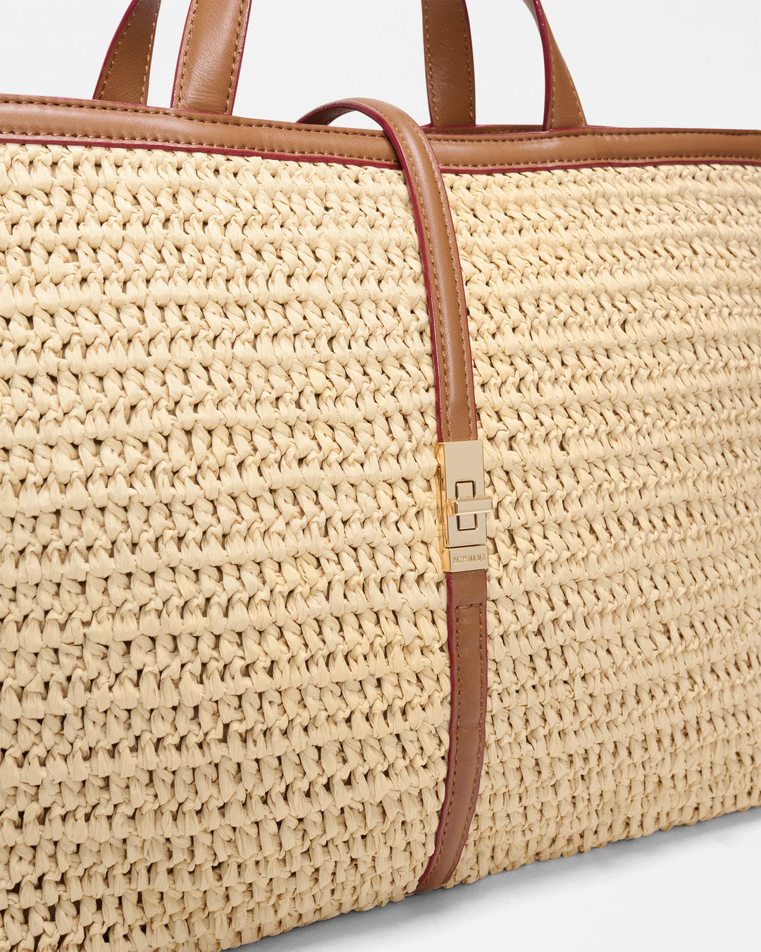 Medium Crochet Astor Top Handle - Camel Crochet