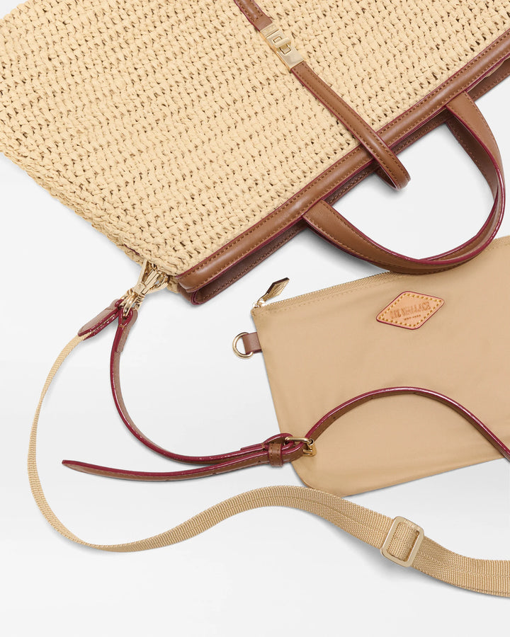 Medium Crochet Astor Top Handle - Camel Crochet