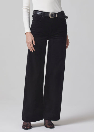 Paloma Baggy Velvet - Black