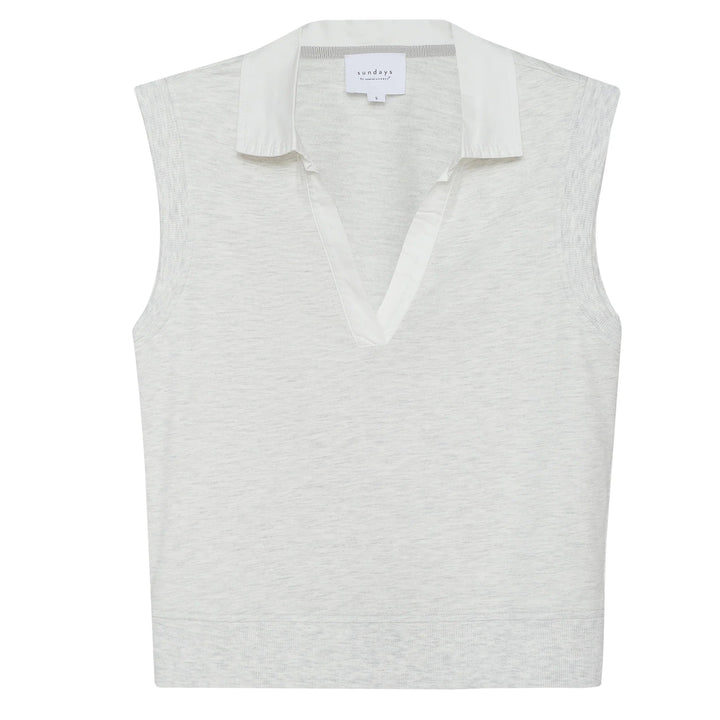 Manette Pullover - Heathered Grey