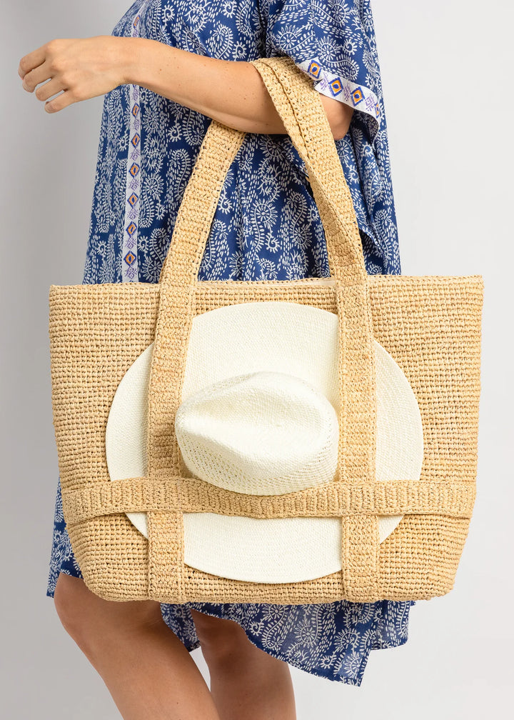 Original Straw Traveler Bag - Natural Solid