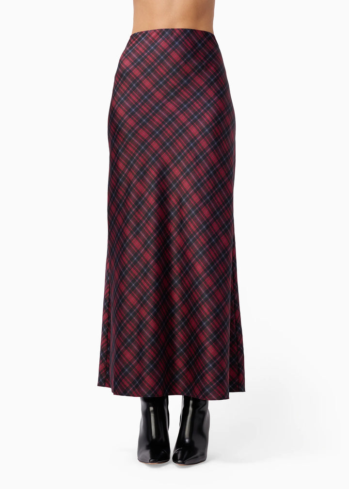Aviva Maxi Skirt - Tartan