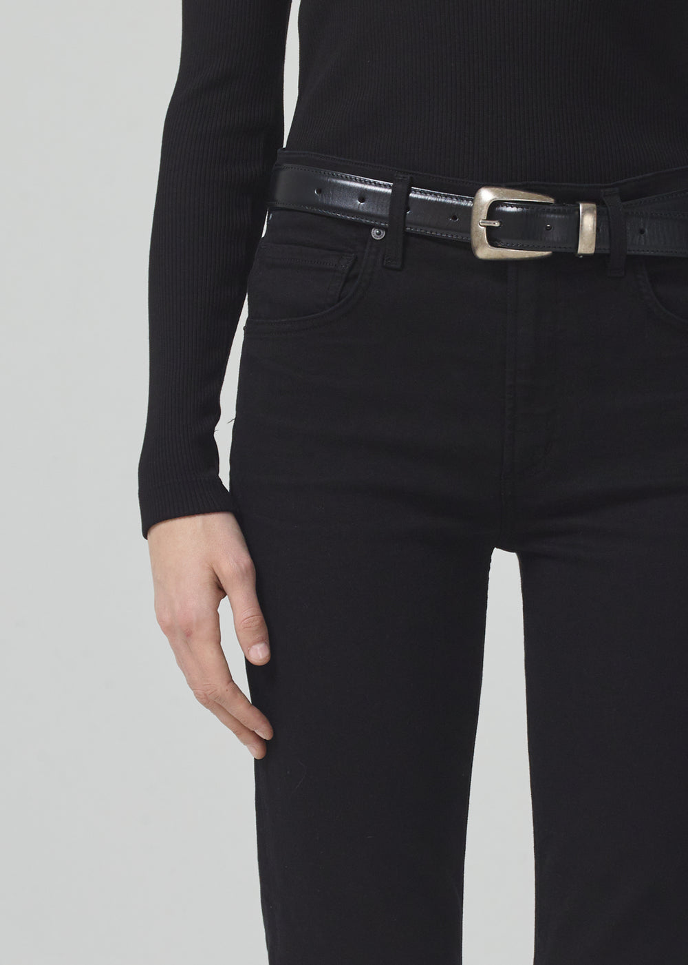 Isola Cropped Boot - Plush Black