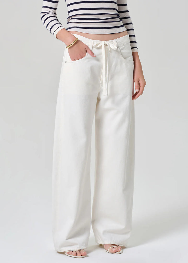 Brynn Drawstring Trouser - Pashmina