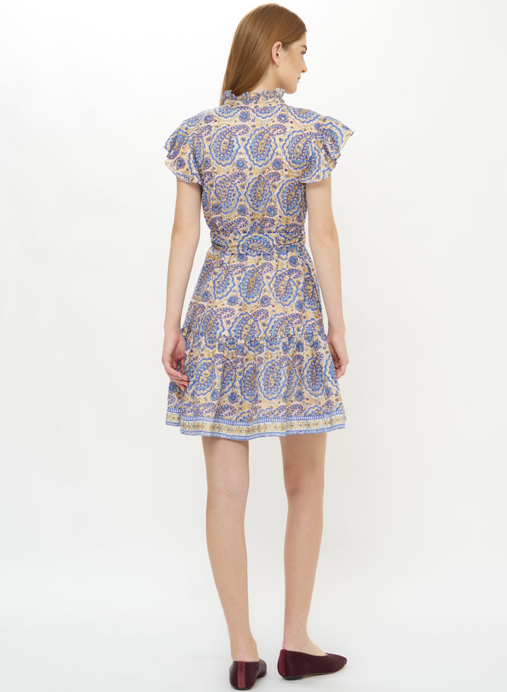 Ruffle Collar Button Mini - Izmir