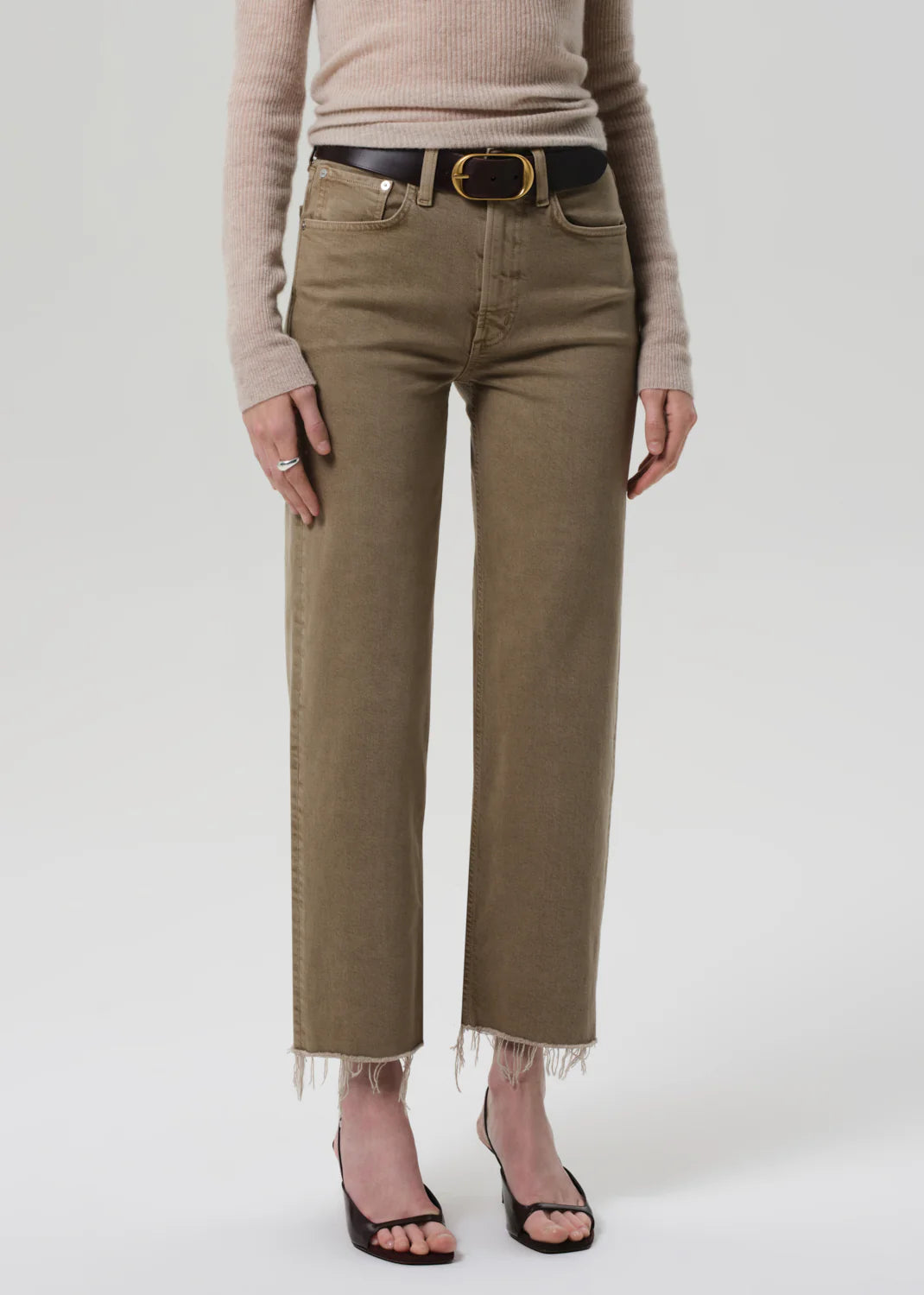 Palma Straight Raw Hem - Bezal