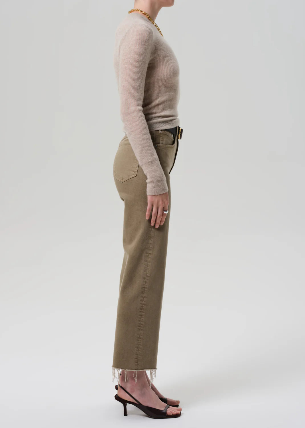Palma Straight Raw Hem - Bezal