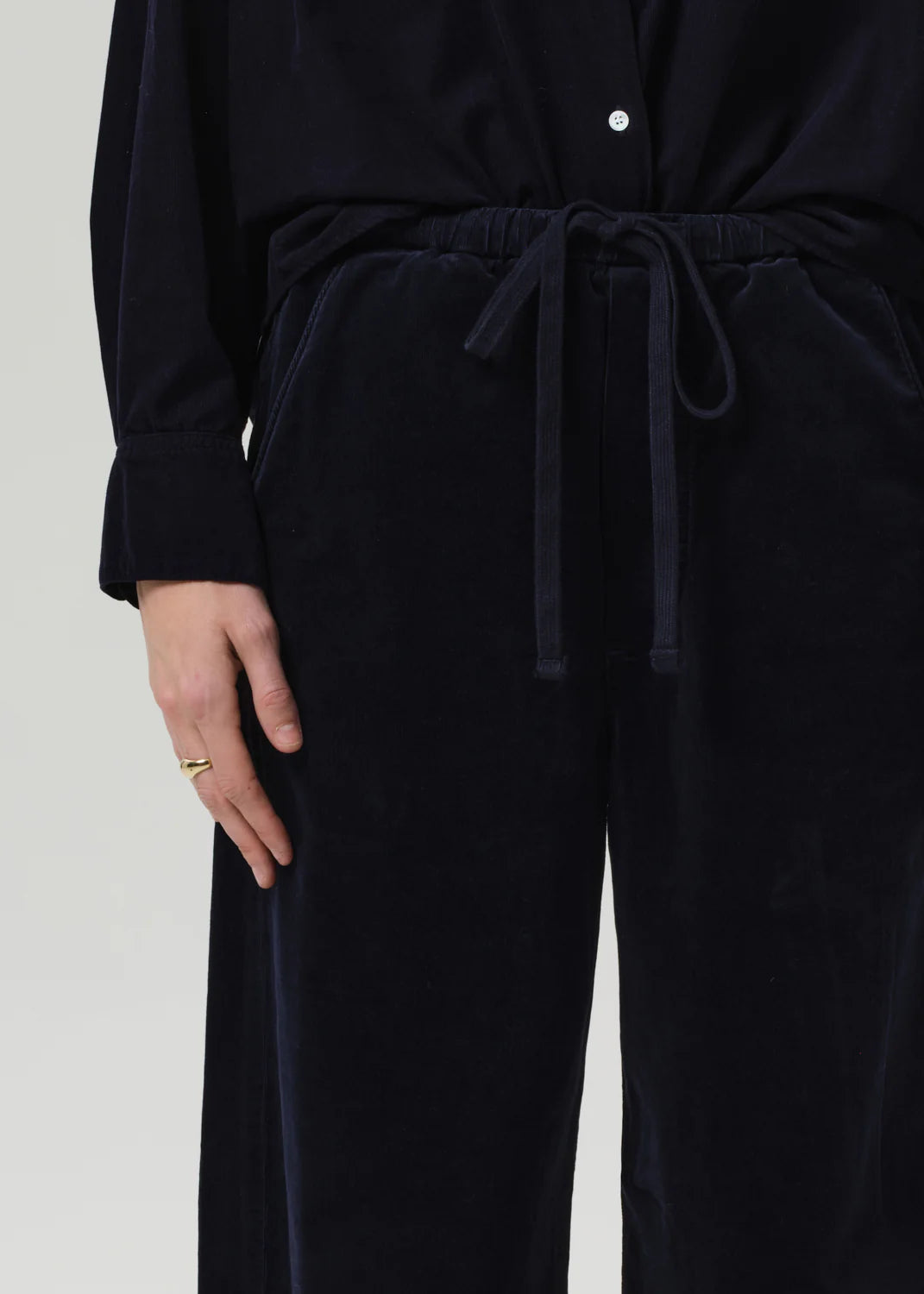 Aurora Pull On Baby Corduroy - True Navy