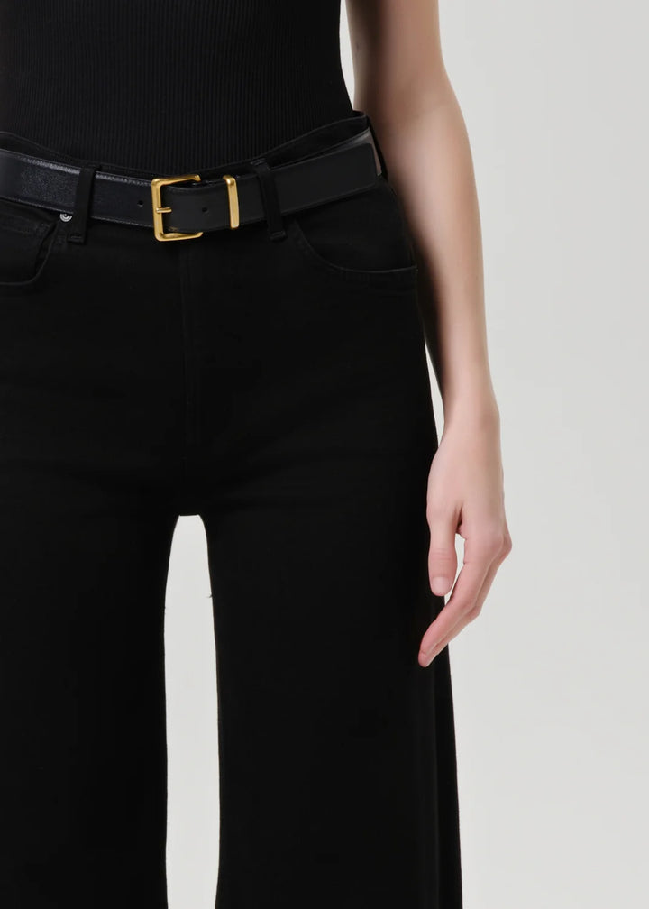 Lyra Wide Leg - Plush Black