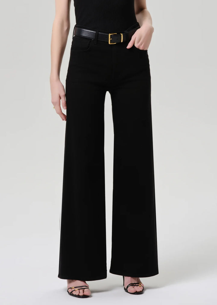 Lyra Wide Leg - Plush Black