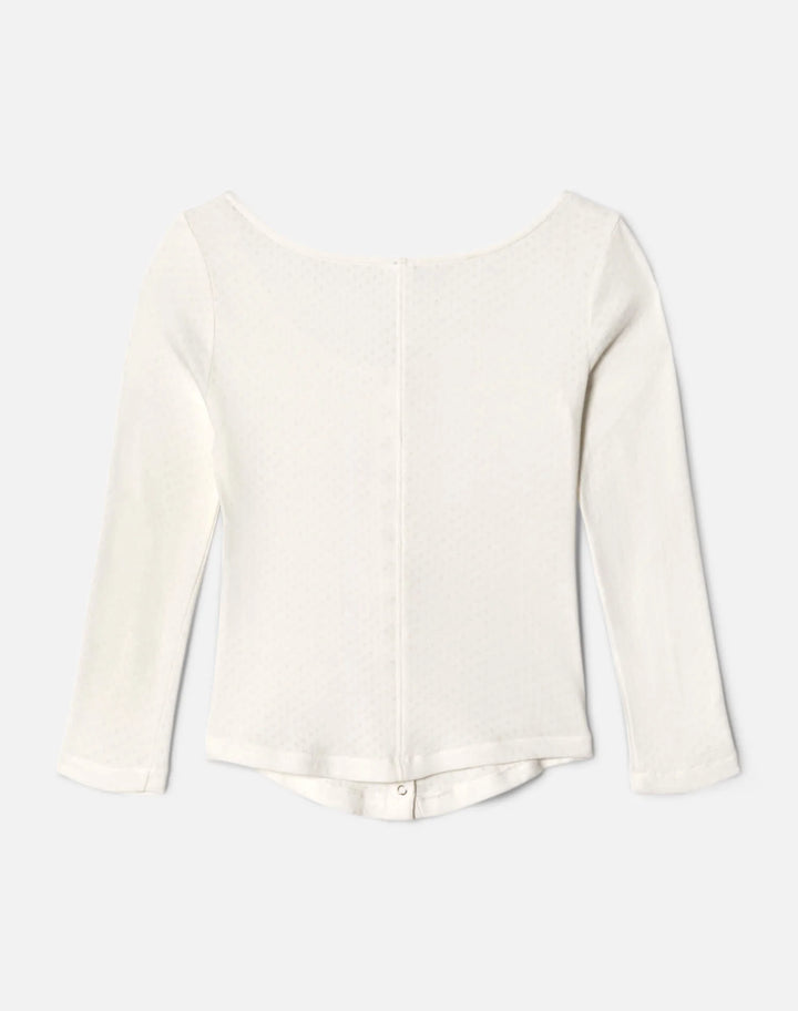 Olivia Top - Vintage White