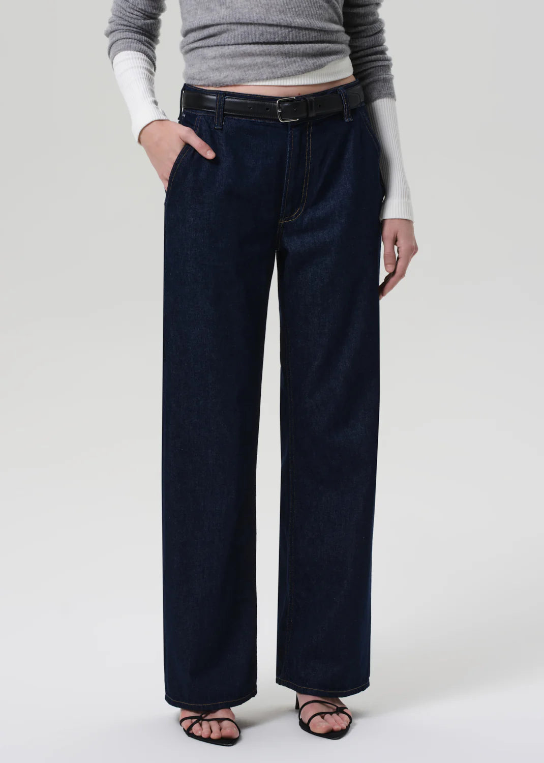 Annina Pocket Trouser 30" - Jones