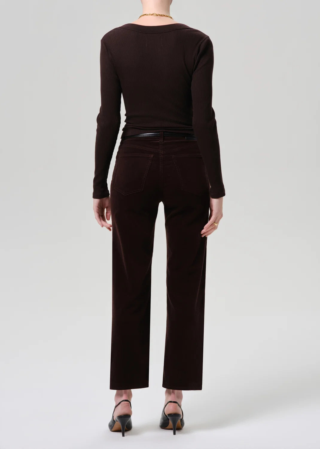 Palma Straight Corduroy - Barrister