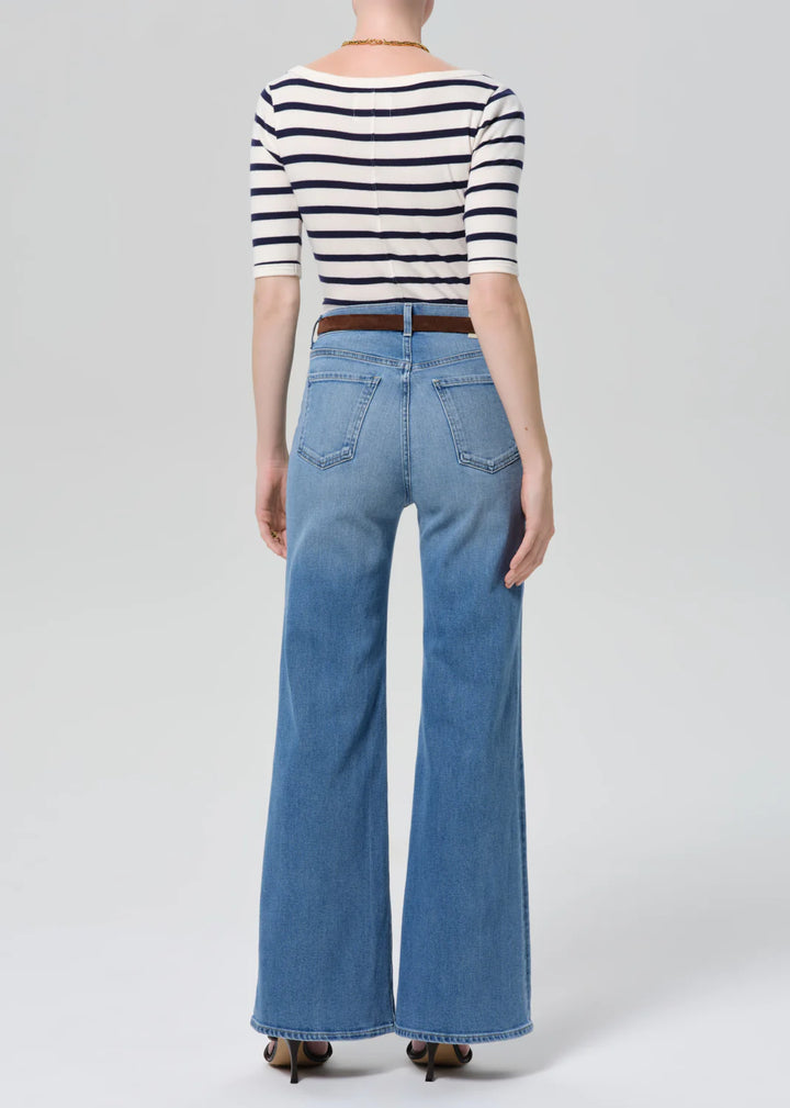 Kimberly Patch Pocket Flare - Adore