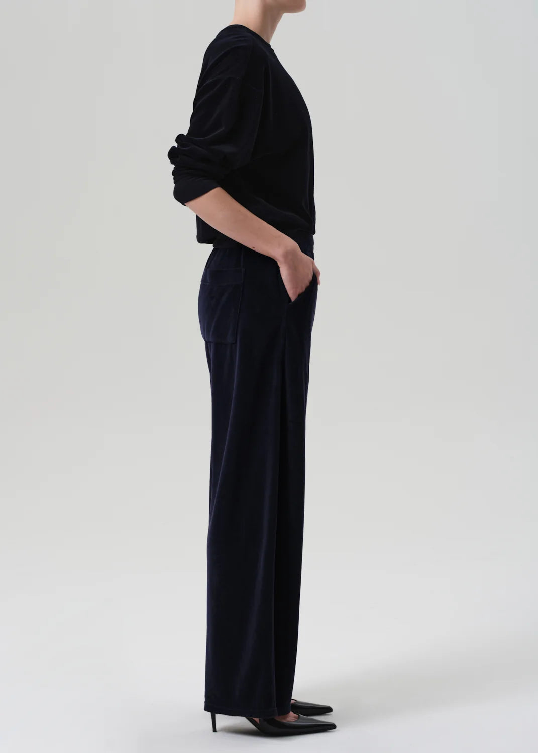 Brynn Drawstring Pant - Notte