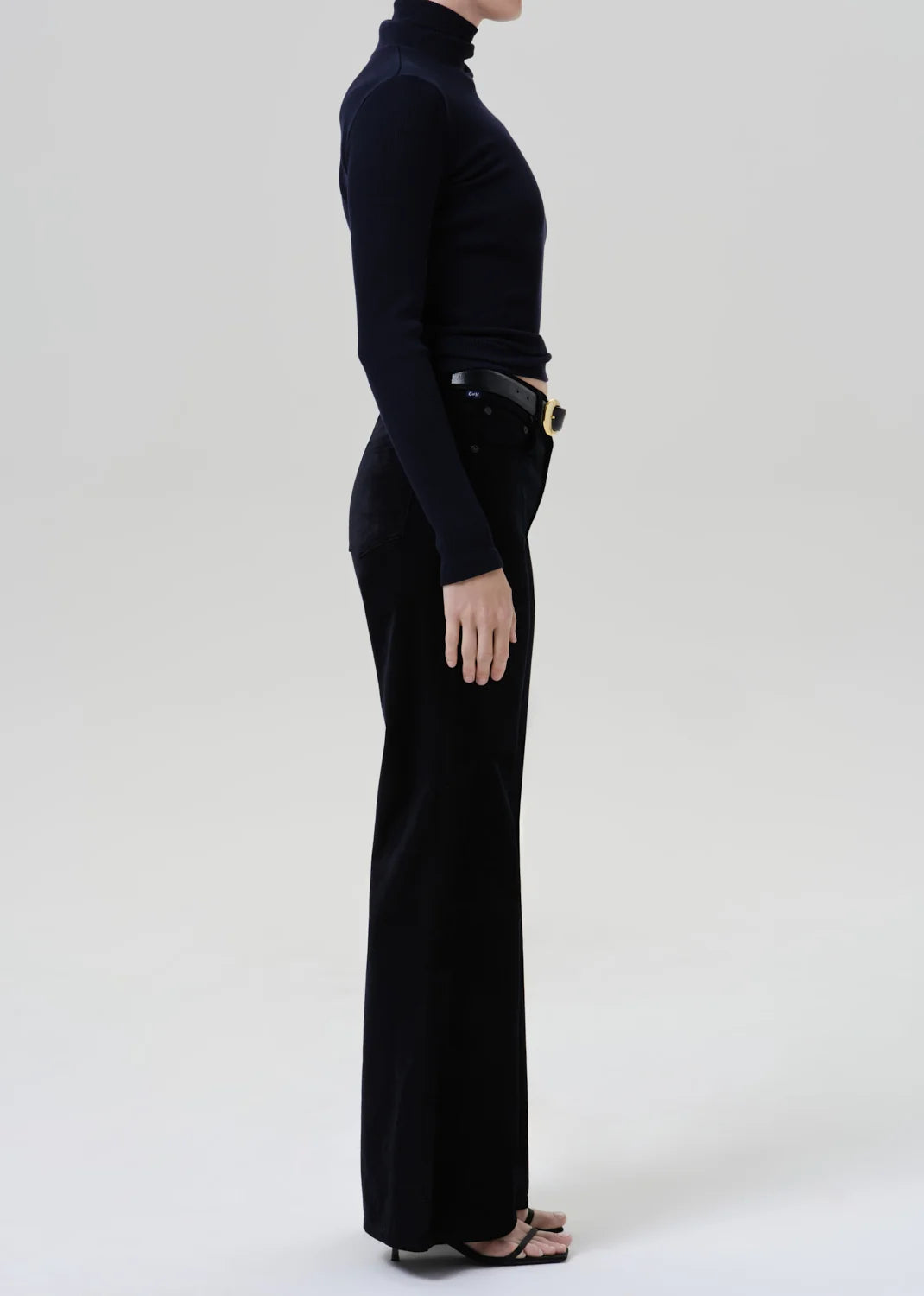 Kimberly 70's Flare - Velvet Onyx