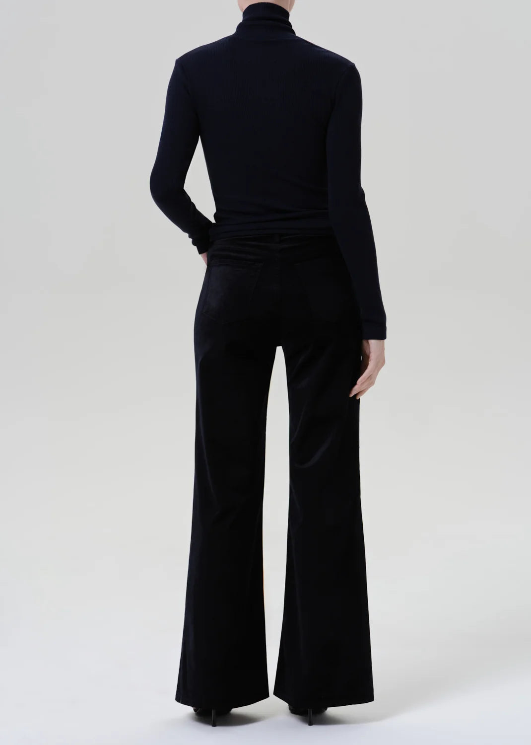 Kimberly 70's Flare - Velvet Onyx