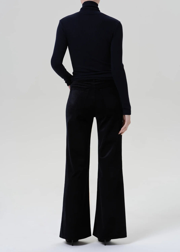 Kimberly 70's Flare - Velvet Onyx