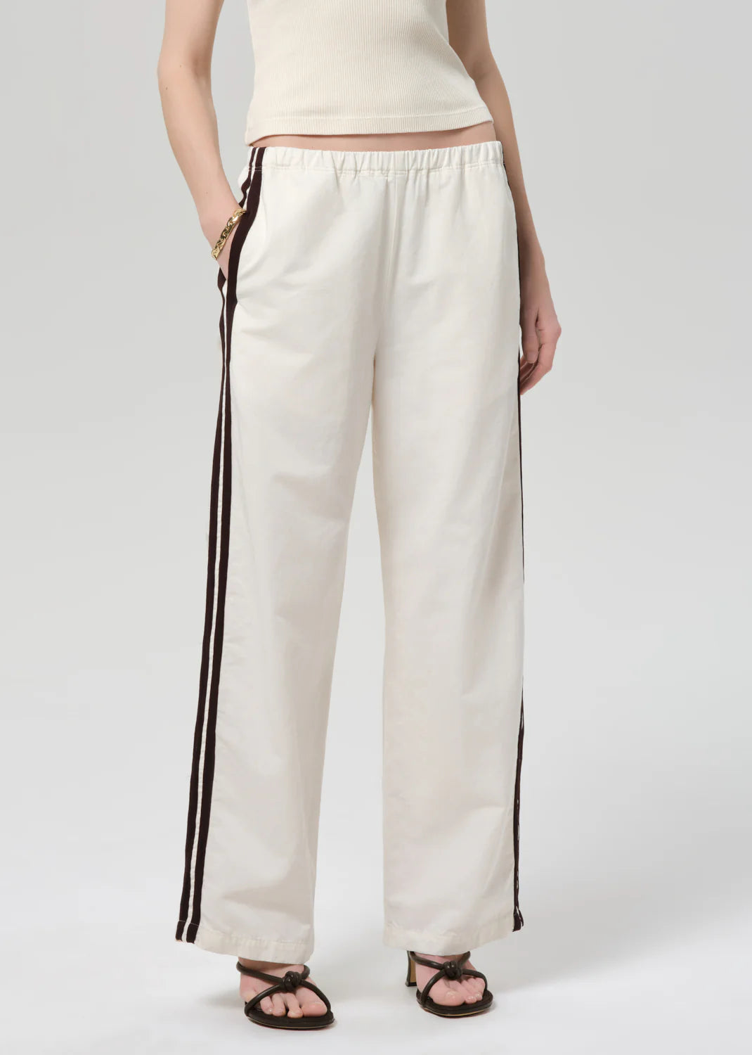 Aurora Track Pant - Cream