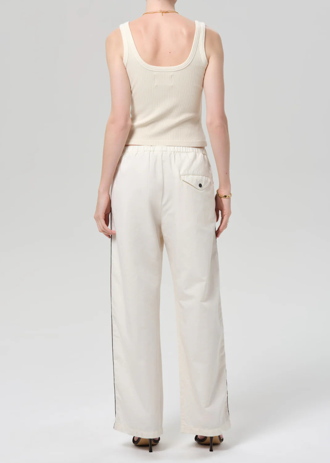 Aurora Track Pant - Cream