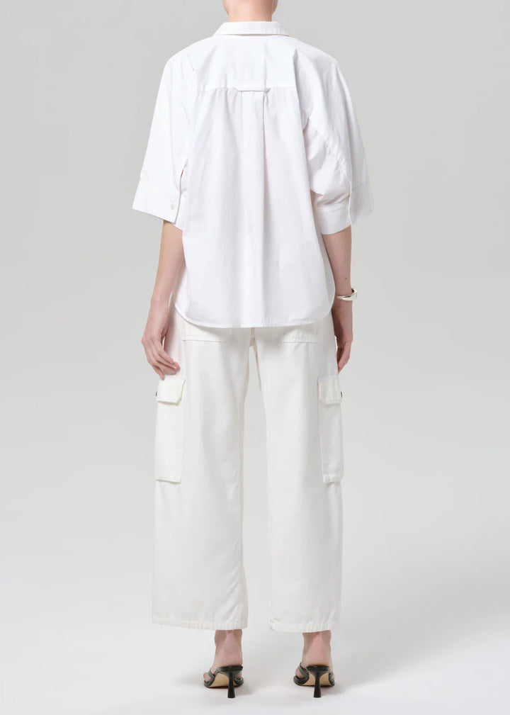 Thassos Twisted Seam Utility Pant - Pashmina