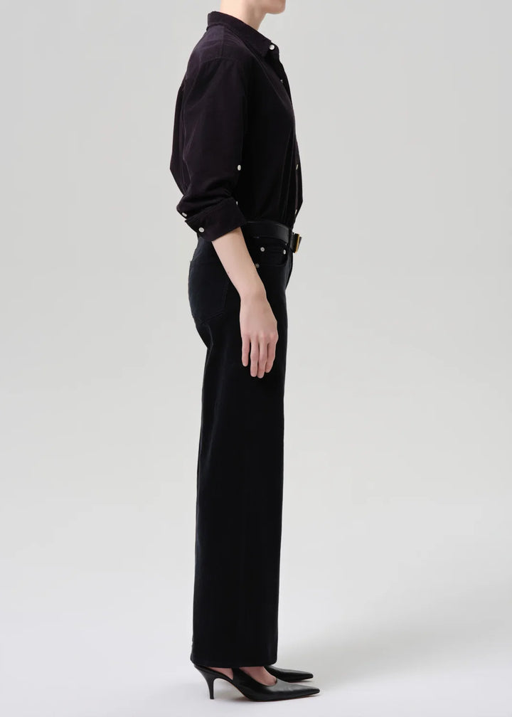 Nora Trouser Corduroy - Charcoal