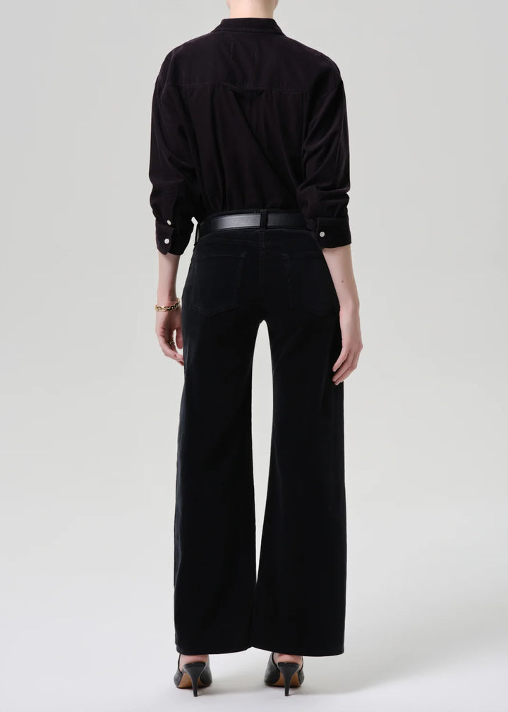 Nora Trouser Corduroy - Charcoal