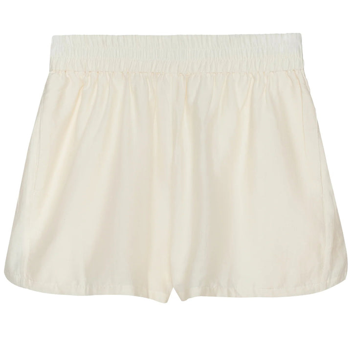 Cotton Silk Fuller Short - Whisper White