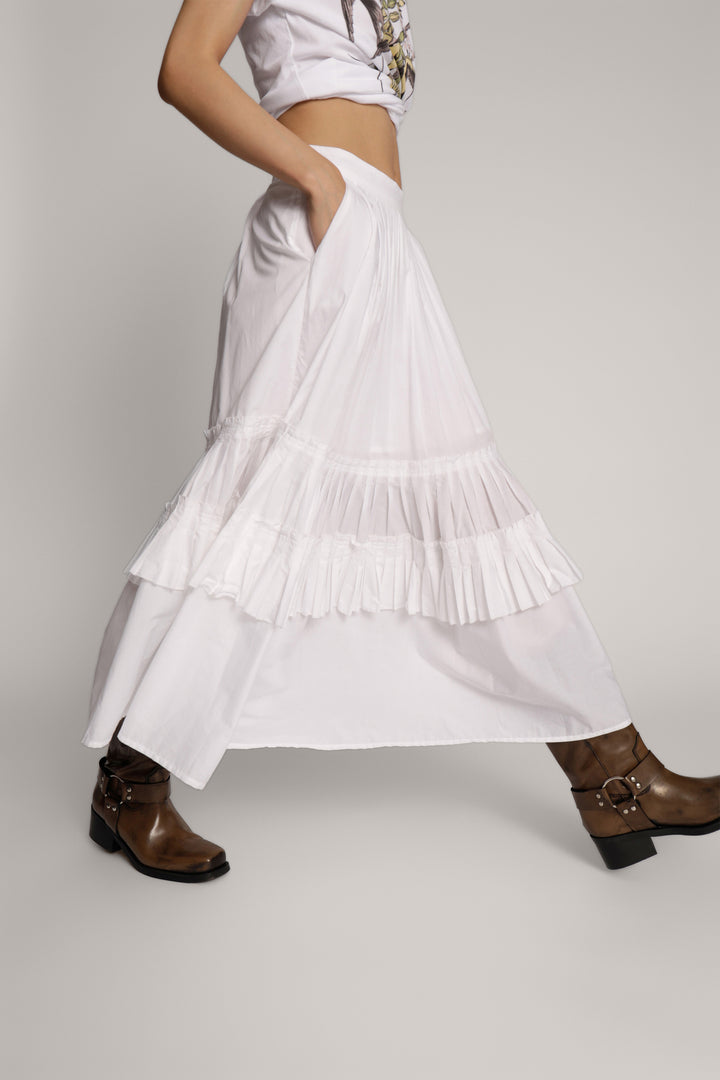 Kabakka Skirt - White