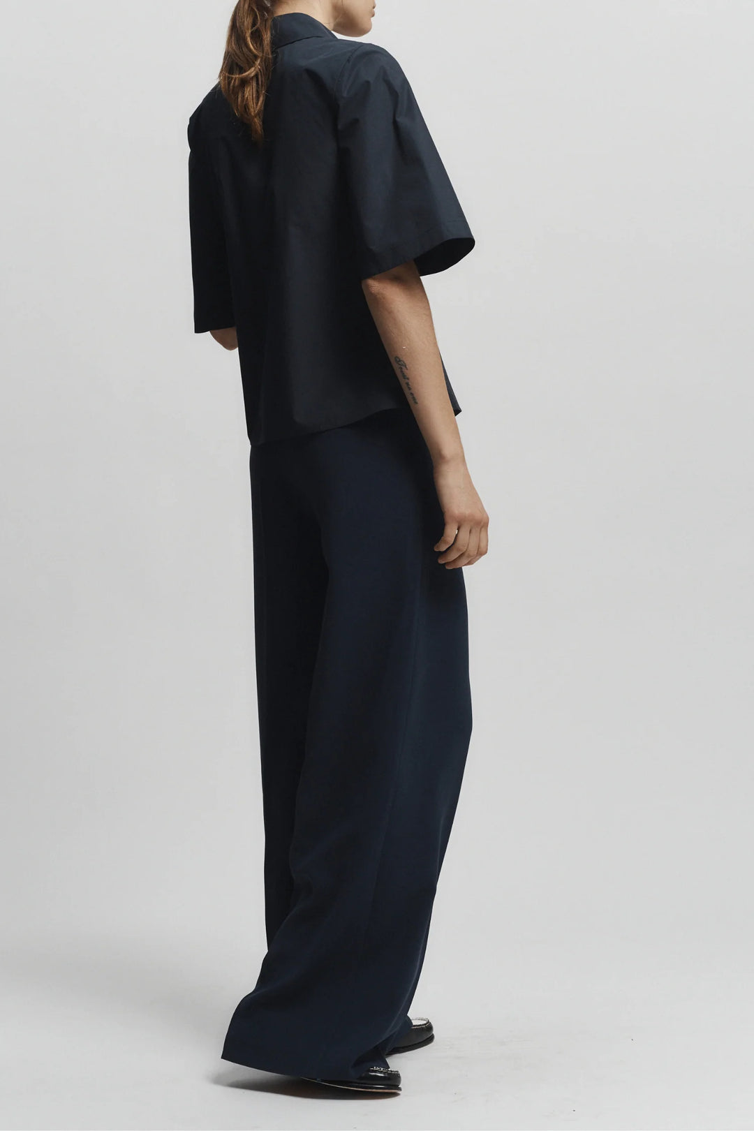 Dion Short Sleeve Buttondown - Navy