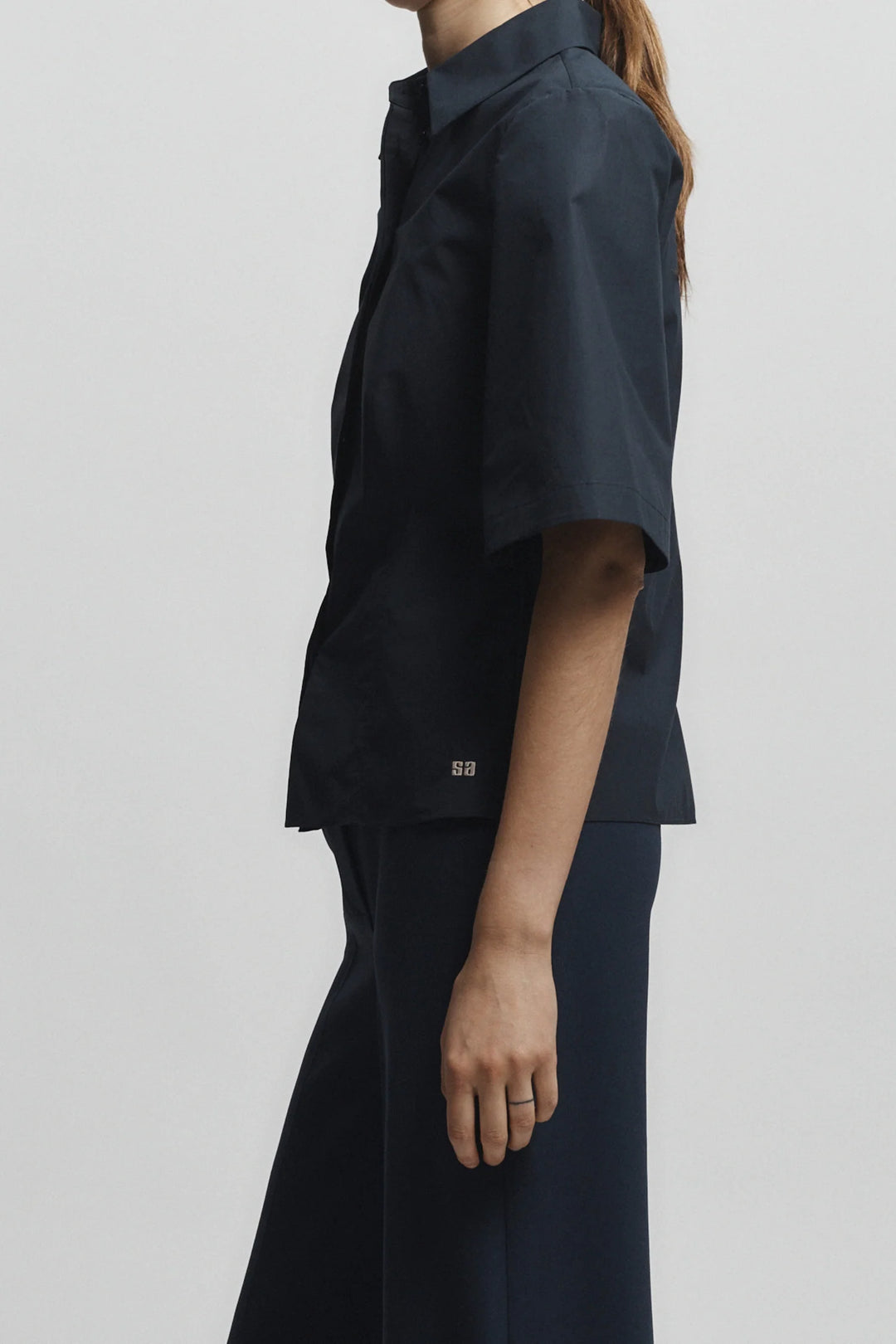 Dion Short Sleeve Buttondown - Navy