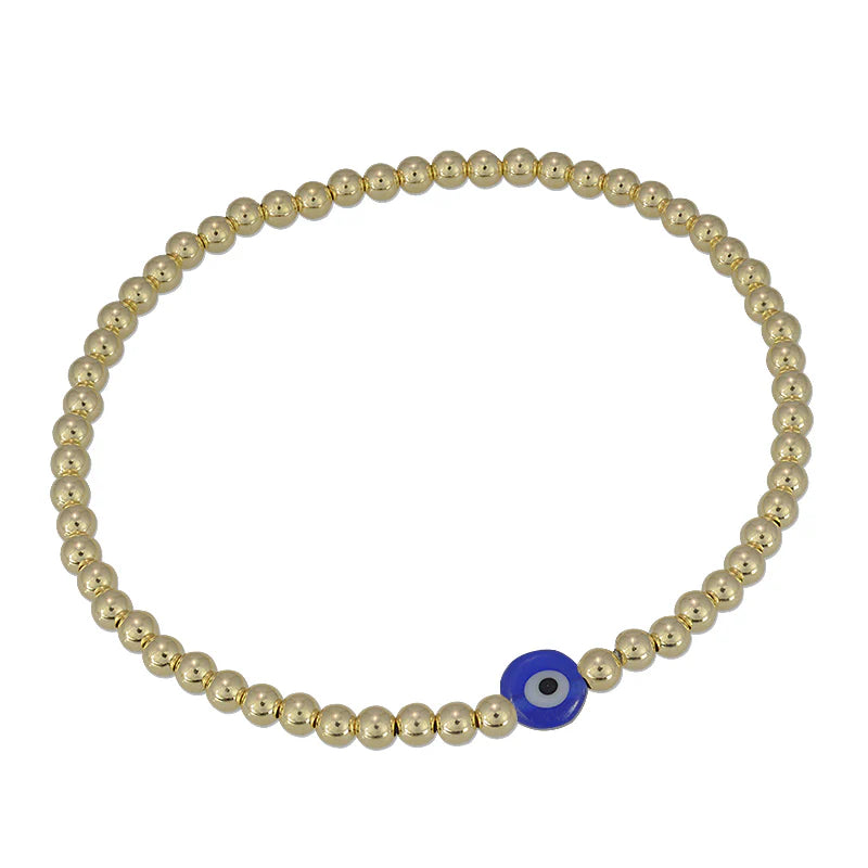 Evil Eye Bracelet - 3mm