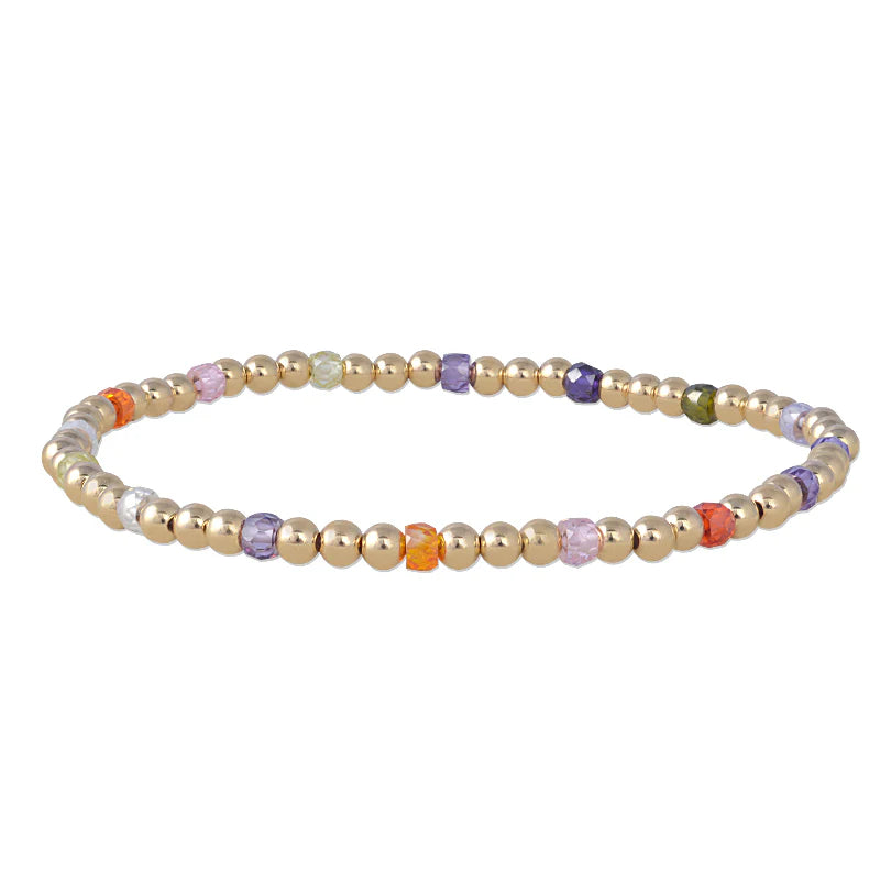 Multi Stone - 3mm Bracelet