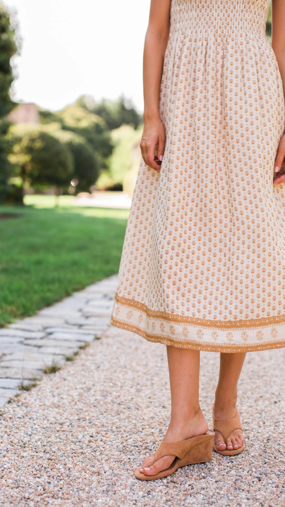Sara Scarf Dress - Dune Mini Petunia