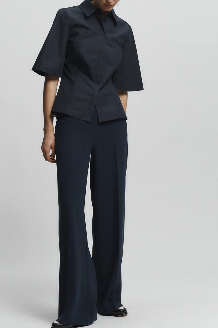 Dion Short Sleeve Buttondown - Navy