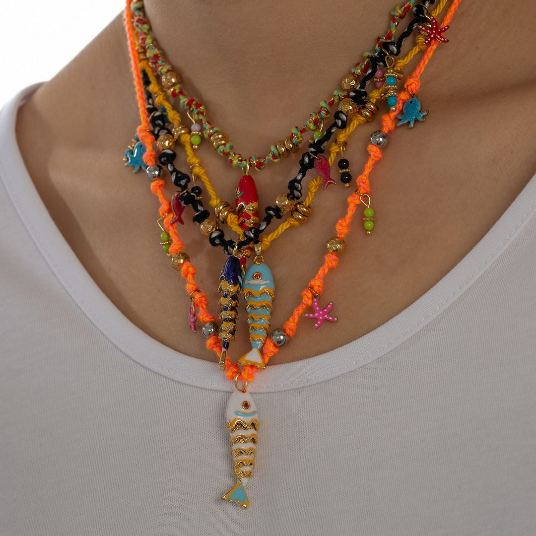 Koi Necklace - Orange